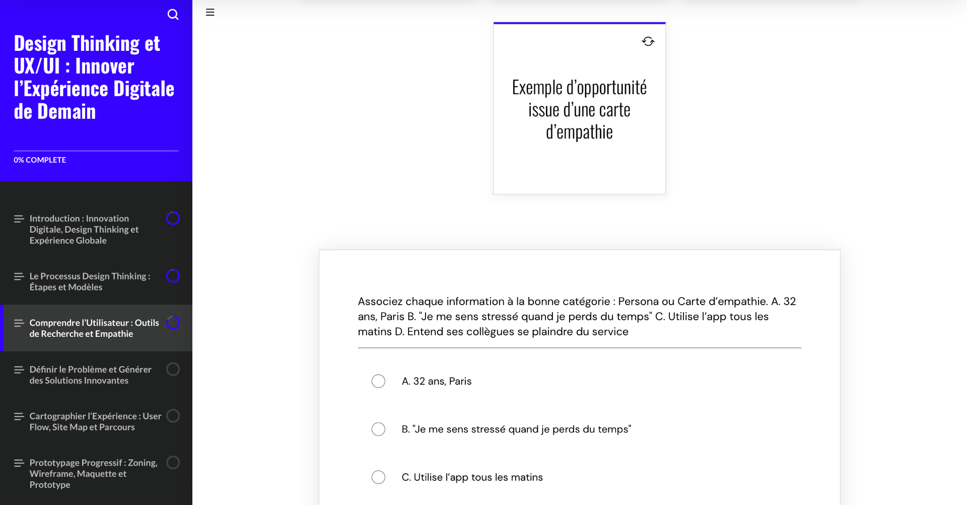 Mockup 3 — UX/UI Cours e-learning