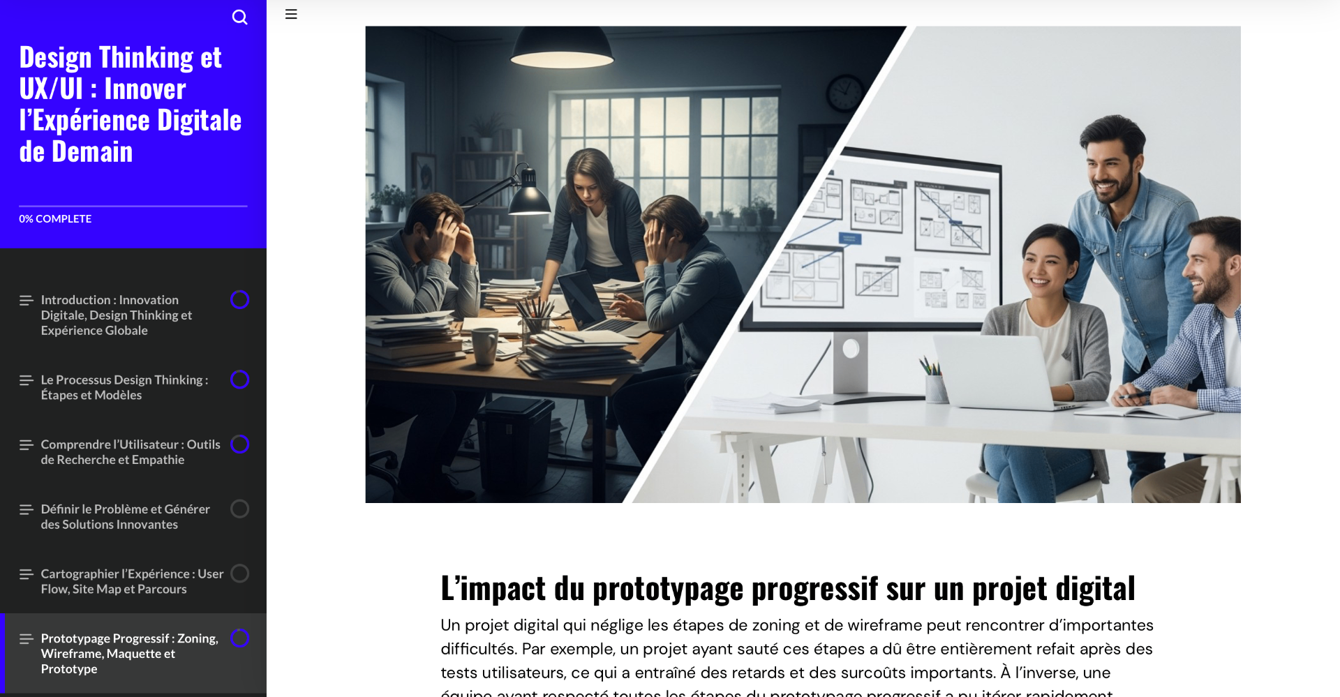Mockup 4 — UX/UI Cours e-learning