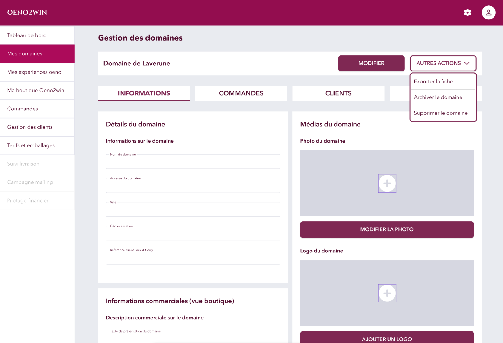 Mockup 3 — Oeno2win